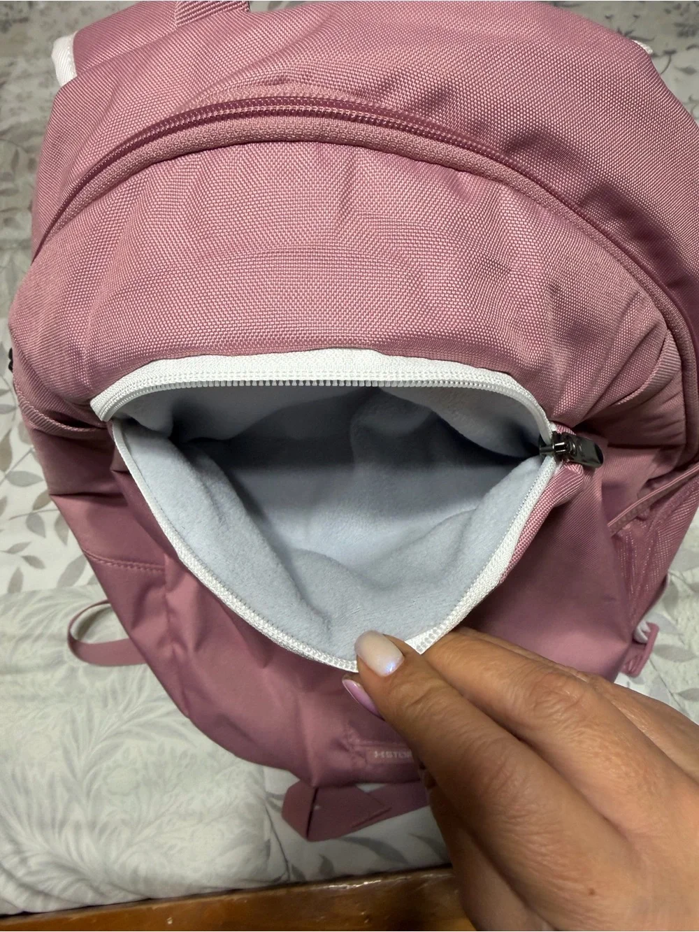 Under Armour Mauve/Pink Everyday Backpack with Logo